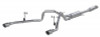 MBRP 2021+ F-150 2.7L/ 3.5L Ecoboost, 5.0L 3in Cat Back 2.5in Dual Split Rear - S5215409
