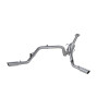 MBRP 05-13 Toyota Tacoma 4.0L EC/CC AL Dual Split Side Cat Back Exhaust - S5328AL