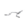 MBRP 2016 Toyota Tacoma 3.5L EC/CC Cat Back Dual Split Exit Alum Exhaust - S5340AL