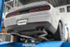 MBRP 15-16 Dodge Challenger RT 5.7L T304 SS 3in Dual Rear Cat-back CF Quad Tips - Street - S71153CF