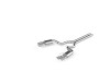 MBRP 18-19 Ford Mustang GT 5.0 3in Dual Split Rear AL Cat Back w/ Quad 4.0in Dual Wall Tips - S7205AL