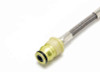 McLeod Quick Disconnect Male End To An4F 11in Steel Braided Line - 139204-11