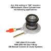 McLeod Racing 62-67  Chevrolet Nova w/ Qwik Disconnect Hydraulic Conversion Kit - 1434003QD