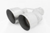 MBRP Universal T304 SS Dual Tip 4in OD/2.5in Inlet - T5177