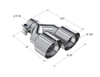 MBRP Universal T304 SS Dual Tip 4in OD/2.5in Inlet - T5178