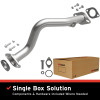 BRE Exhaust 06-12 Eclipse 2.4L Front Pipe Kit - 107-0108 Photo - Primary