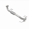 BRE Exhaust 02-07 Lancer 2.0L Front Pipe Kit - 107-0152 360 Degree Image Set