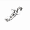 BRE Exhaust 06-08 Hyundai Sonata 3.3L Front Pipe Kit - 107-0253 360 Degree Image Set