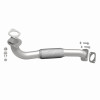 BRE Exhaust 00-04 Focus 2.0L Front Pipe Kit - 107-0258 360 Degree Image Set