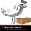 BRE Exhaust 13-17 Toyota RAV4 2.5L Front Pipe Kit - 107-0288 Photo - Primary