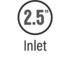 MagnaFlow Smooth Trans Y 2.50inch SS 70 deg. - 10733