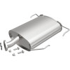 BRE Exhaust 09-14 Cube 1.8L Muffler Kit - 108-0034 Photo - out of package