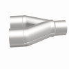 MagnaFlow Universal Trans Y-Pipe All SS 4inch (Dual) 3.5inch (Single) x 13inch (Overall) - 10800