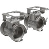 MagnaFlow 2018 Ford Mustang V8-5.0LGAS Exhaust Acc - 2.5in ID/OD - 304SS - Integrated V-Band Flanges - 10805