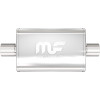 MagnaFlow Muffler Mag SS 14X3.5X7 2/2 C/C - 11114