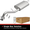 MagnaFlow BRE Exhaust Kit Replacement Stainless Toyota - 116-0626 Photo - Primary