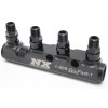 Nitrous Express Fuel Log 5 Port w/Fittings - 15845