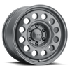 Nomad N501UG Convoy 16x8in / 6x139.7 BP / -10mm Offset / 106.1mm Bore - Gloss Grey Wheel - N501UG-68060-10 Photo - Primary