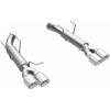 MagnaFlow 12 Ford Mustang V8 5.0L Dual Split Rear Exit Axle-Back Stainless Cat Back Perf Exhaust - 15077
