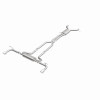 MagnaFlow 07 Audi Q7 V8 4.2L Dual Split Rear Exit Stainless Cat-Back Perf Exhaust - 15085