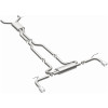 MagnaFlow 07 Audi Q7 V8 4.2L Dual Split Rear Exit Stainless Cat-Back Perf Exhaust - 15085