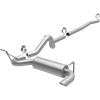 MagnaFlow 12-14 Jeep Wrangler 4dr Single Straight Rear P/S Exit Stainless C/B Performance Exhaust - 15117