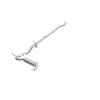 MagnaFlow 12-14 Jeep Wrangler 4dr Single Straight Rear P/S Exit Stainless C/B Performance Exhaust - 15117