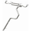 MagnaFlow 10-12 Mazda 3 L4 2.5L Hatchback Split Rear Exit Stainless Cat Back Performance Exhaust - 15146
