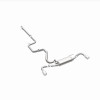 MagnaFlow 10-12 Mazda 3 L4 2.5L Hatchback Split Rear Exit Stainless Cat Back Performance Exhaust - 15146