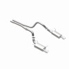 MagnaFlow 13 Ford Mustang Dual Split Rear Exit Stainless Cat Back Performance Exhaust (Street) - 15149