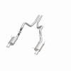 MagnaFlow 13 Ford Mustang Dual Split Rear Exit Stainless Cat Back Performance Exhaust (Street) - 15149