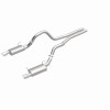 MagnaFlow 13 Ford Mustang Dual Split Rear Exit Stainless Cat Back Performance Exhaust (Street) - 15149