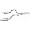 MagnaFlow 13 Ford Mustang Dual Split Rear Exit Stainless Cat Back Performance Exhaust (Street) - 15149