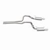 MagnaFlow 13 Ford Mustang Dual Split Rear Exit Stainless Cat Back Performance Exhaust (Street) - 15149