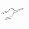 MagnaFlow 13 Ford Mustang Dual Split Rear Exit Stainless Cat Back Performance Exhaust (Street) - 15149