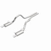 MagnaFlow 13 Ford Mustang Dual Split Rear Exit Stainless Cat Back Performance Exhaust (Street) - 15149