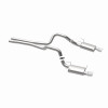 MagnaFlow 13 Ford Mustang Dual Split Rear Exit Stainless Cat Back Performance Exhaust (Street) - 15149