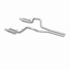 MagnaFlow 13 Ford Mustang Dual Split Rear Exit Stainless Cat Back Performance Exhaust (Street) - 15149
