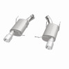 MagnaFlow 13 Ford Mustang V8 5.0L Dual Split Rear Exit Stainless Cat Back Performance Exhaust - 15151