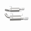 MagnaFlow 13 Ford Mustang V8 5.0L Dual Split Rear Exit Stainless Cat Back Performance Exhaust - 15151
