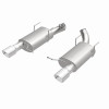 MagnaFlow 13 Ford Mustang V8 5.0L Dual Split Rear Exit Stainless Cat Back Performance Exhaust - 15151