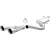 MagnaFlow 12-13 VW Golf L4 2.0L Turbocharged Dual Center Rear Exit Stainless Cat Back Perf Exhaust - 15156