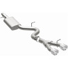 MagnaFlow 12-13 VW Golf L4 2.0L Turbocharged Dual Center Rear Exit Stainless Cat Back Perf Exhaust - 15156