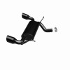 MagnaFlow 07-17 Jeep Wrangler JK 3.8/3.6L Dual Split Rear Exit Black Axle-Back Exhaust - 15160