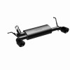 MagnaFlow 07-17 Jeep Wrangler JK 3.8/3.6L Dual Split Rear Exit Black Axle-Back Exhaust - 15160