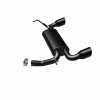 MagnaFlow 07-17 Jeep Wrangler JK 3.8/3.6L Dual Split Rear Exit Black Axle-Back Exhaust - 15160