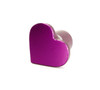 NRG Drift Button Heart Shape Honda - Purple - DB-H003PP Photo - Close Up