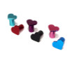 NRG Drift Button Heart Shape Lexus - Purple - DB-H004PP Photo - Primary
