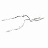 Magnaflow 09-13 Dodge Ram 1500 V6 3.6L Dual Spilt Rear Exit Polished Stainless C/B Perf Exhaust - 15249
