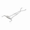 MagnaFlow 14 Infiniti Q50 V6 3.7L Cat-Back Polished Stainless Tips Dual Split Rear Exit Exhaust - 15310